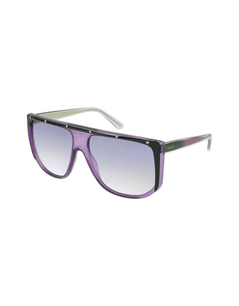 gucci sunglasses women purple|gucci sunglasses purple frame.